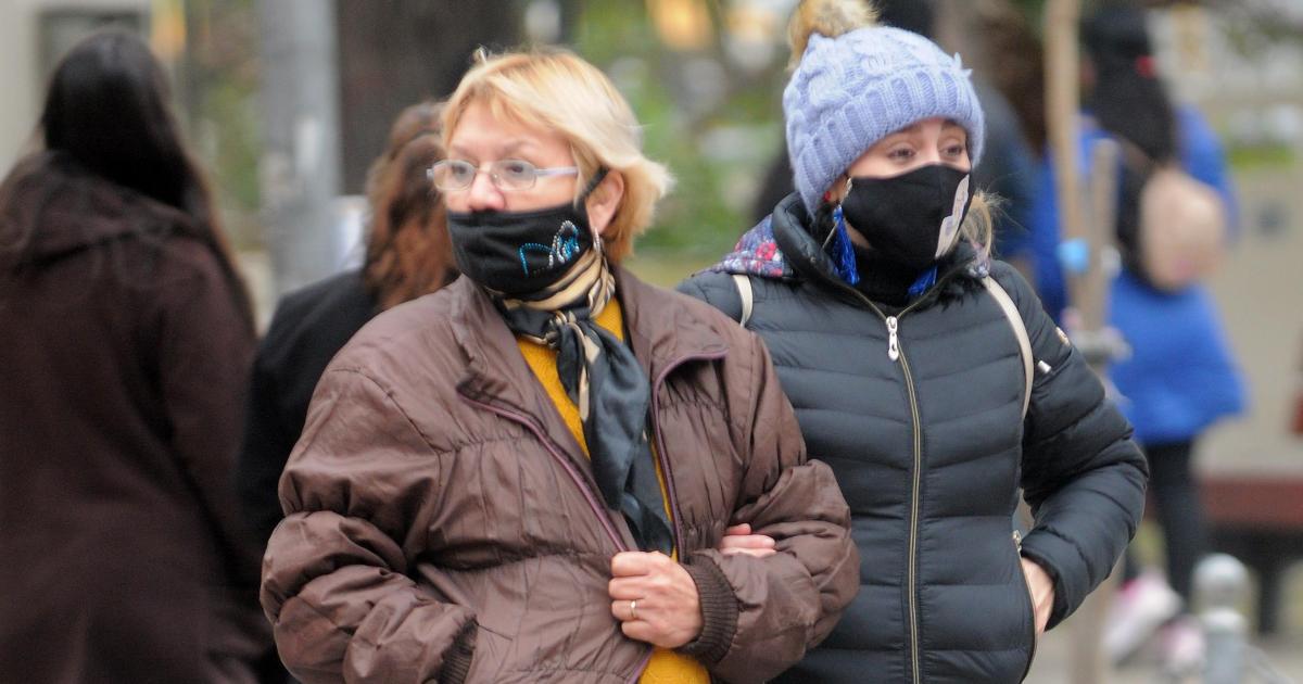 Un nuevo frente friacuteo del antildeo ingresaraacute este fin de semana a la provincia con algunas lloviznas