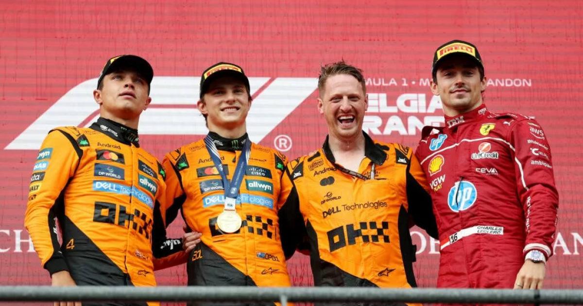 Piastri ganoacute en el GP de Beacutelgica mientras que Colapinto terminoacute 19deg