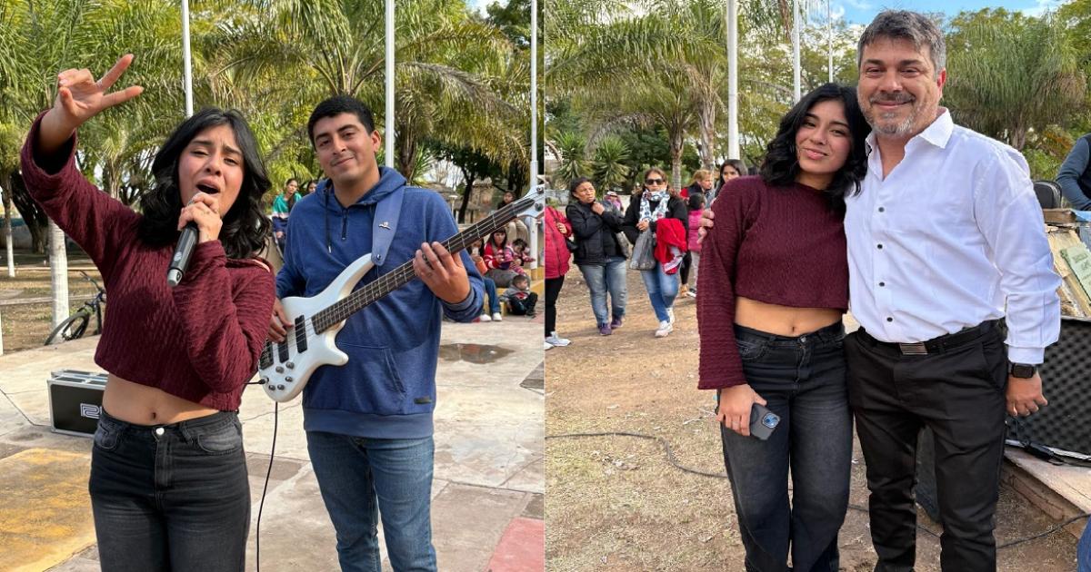 Rociacuteo Gonzaacutelez volvioacute a Suncho Corral y fue recibida como una estrella tras su debut en La Voz Argentina