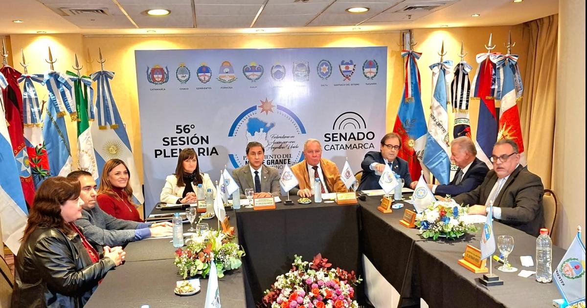 La junta ejecutiva del Parlamento del Norte Grande Argentino se reunioacute en Catamarca