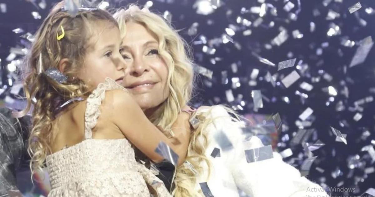 Cris Morena y su nieta Mila