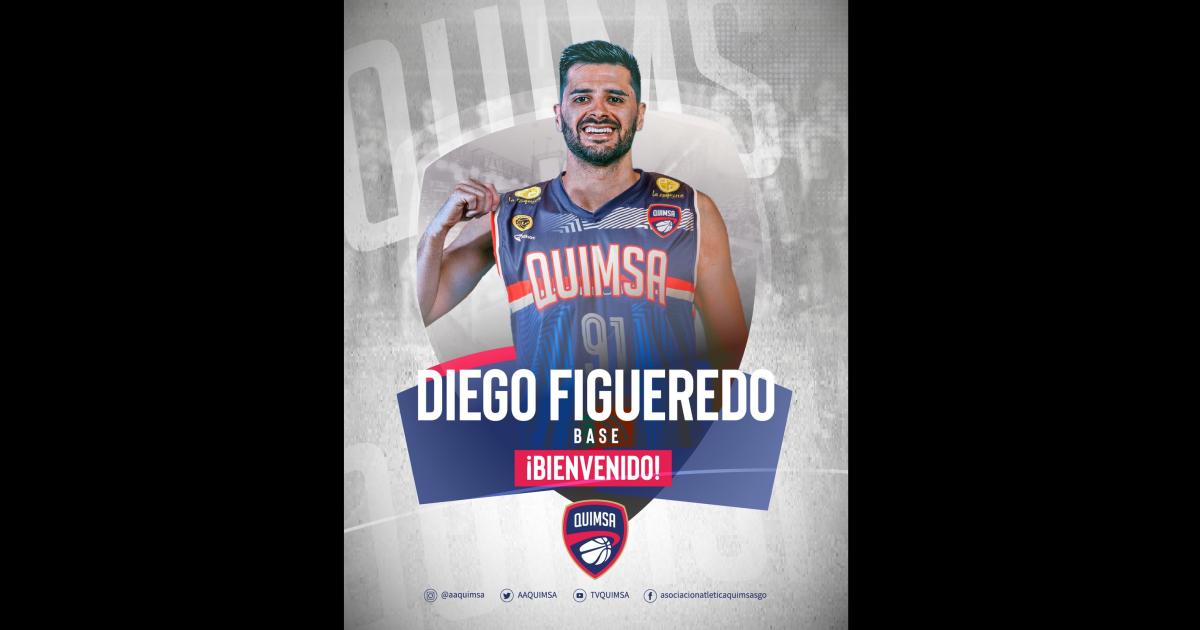 Diego Figueredo se incorpora a Quimsa para la proacutexima temporada