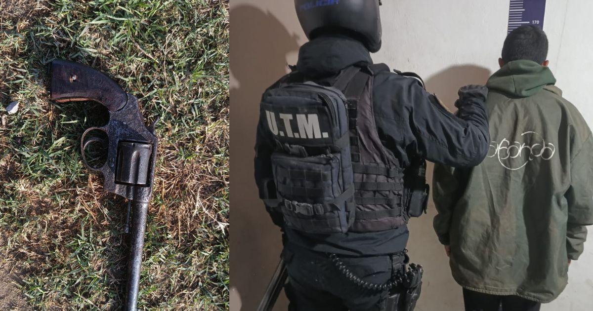 El sujeto fue identificado como José Vicente Ibñez alias pecoso de 36 años