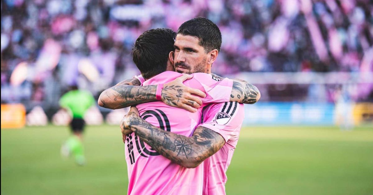 Inter Miami venció agónicamente a Atlas en el debut de De Paul