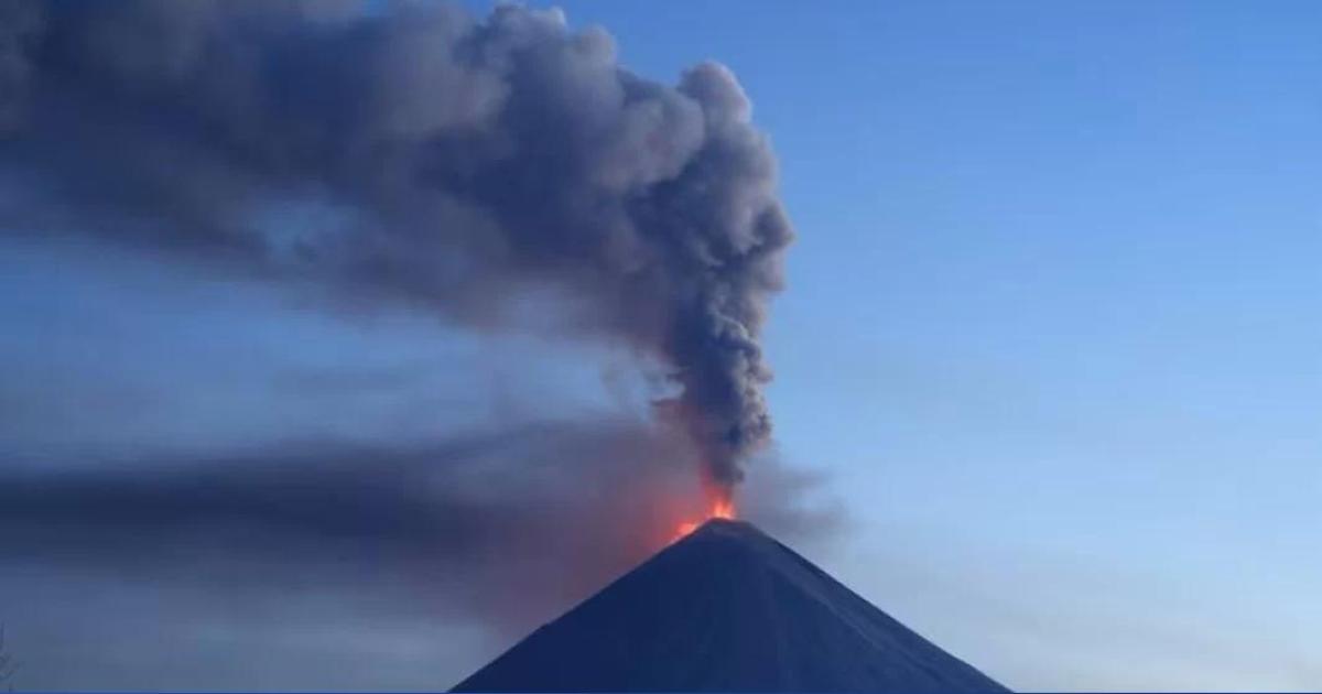 Peligro- entró en erupción el volcn Klyuchevskaya