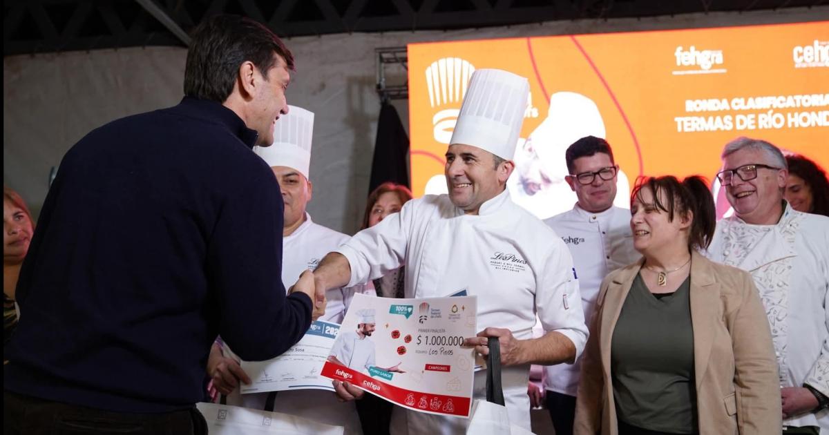 Exitoso cierre del Torneo Federal de Chefs en Las Termas de Riacuteo Hondo