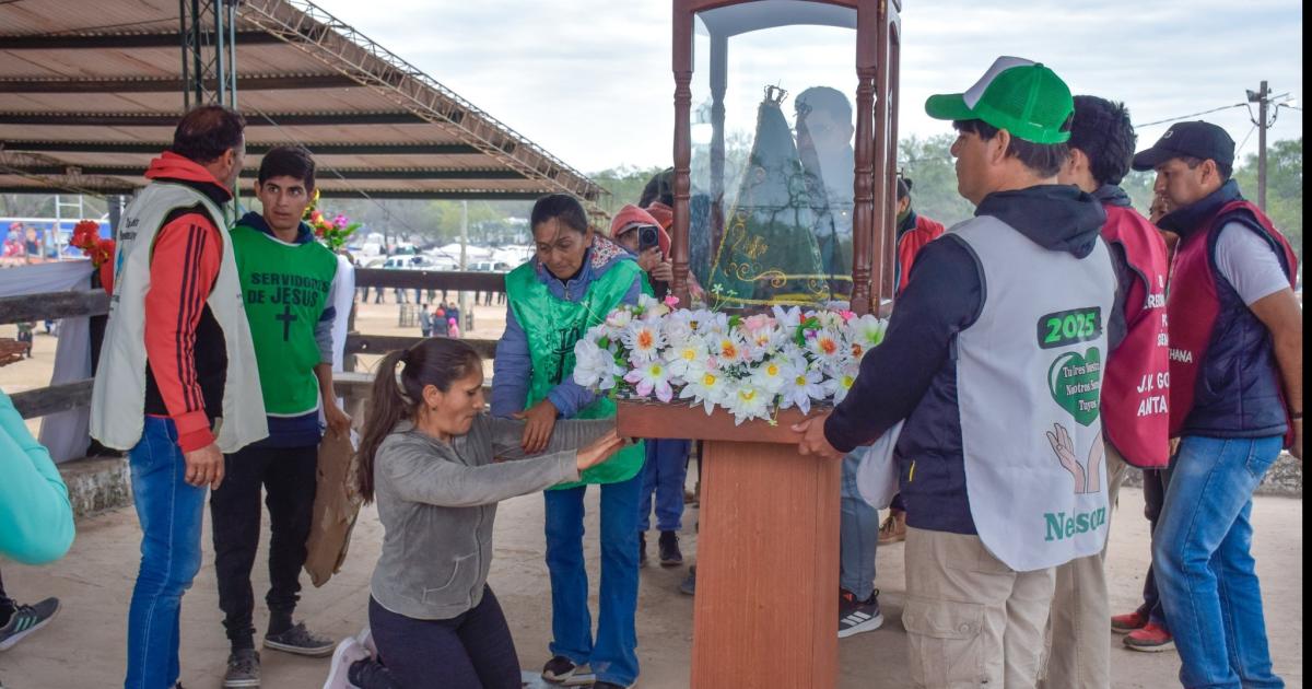 Una gran muestra de fe se realizoacute en honor a la Virgen de Huachana