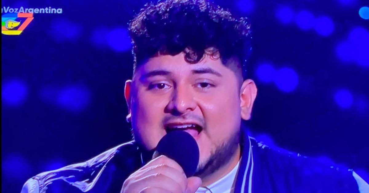 Aunque no avanzó en La Voz Lucas se despidió con elogios