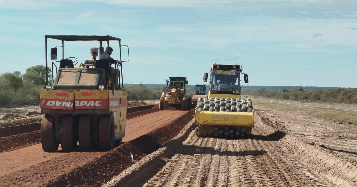 Vialidad Nacional contina mejorando las rutas de Santiago del Estero