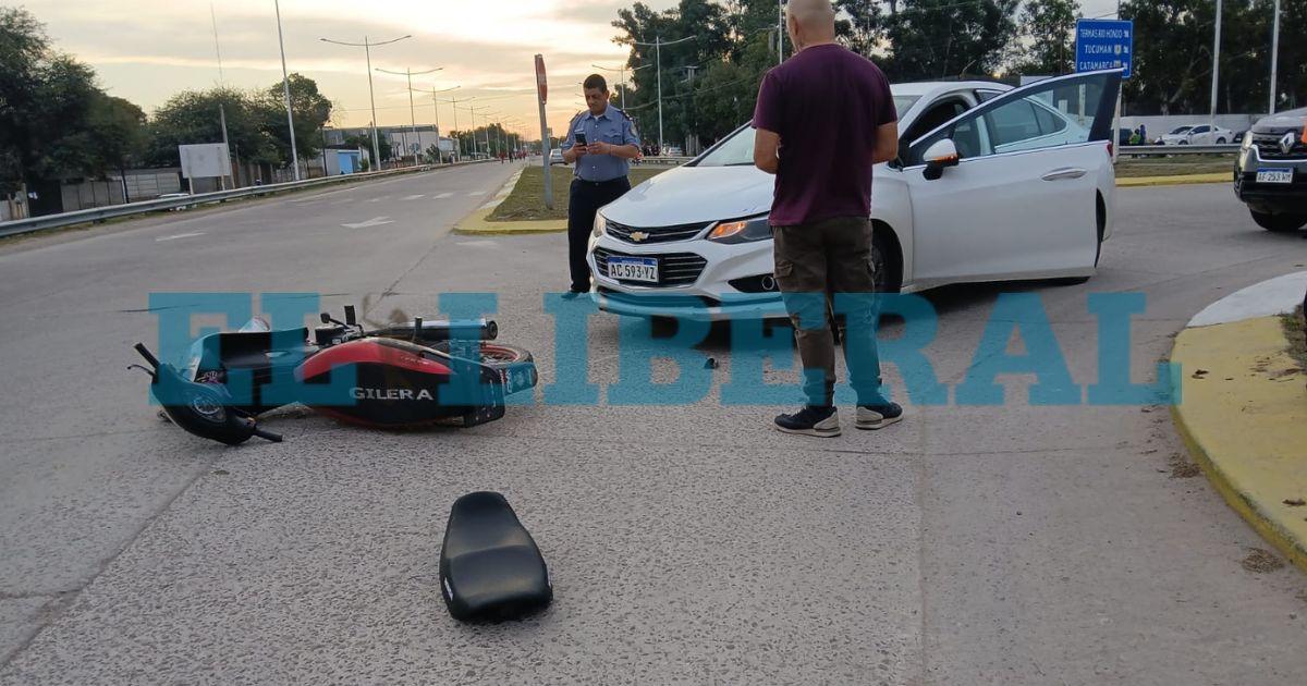 El accidente movilizo a las autoridades de la Comisaria 49