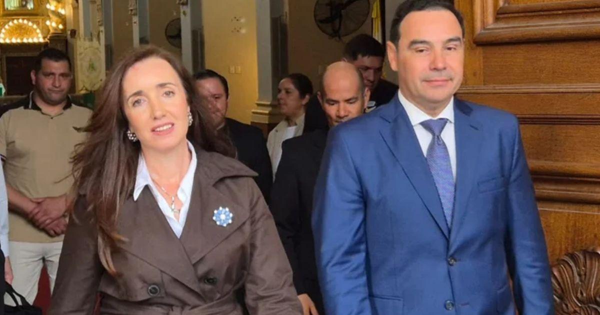 Victoria Villarruel acompañó al gobernador Valdés de Corrientes