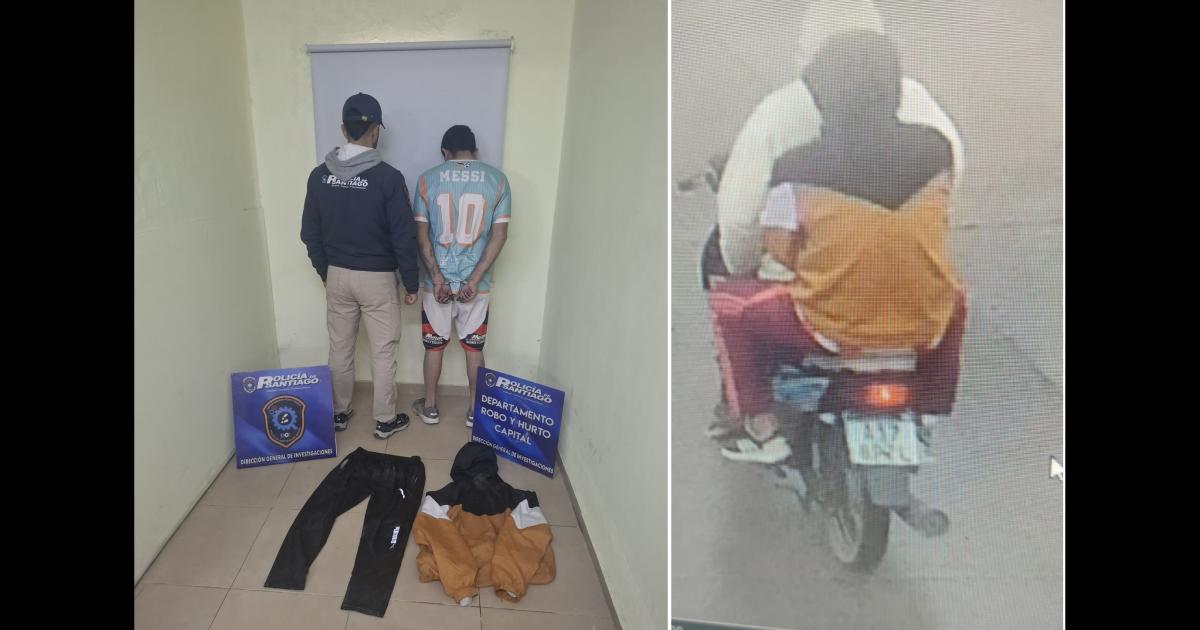 Del arrebato al calabozo- atraparon a motochorros con antecedentes delictivos en Santiago del Estero