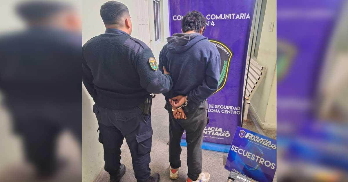 El detenido fue alojado en la Comisaría Cuarta