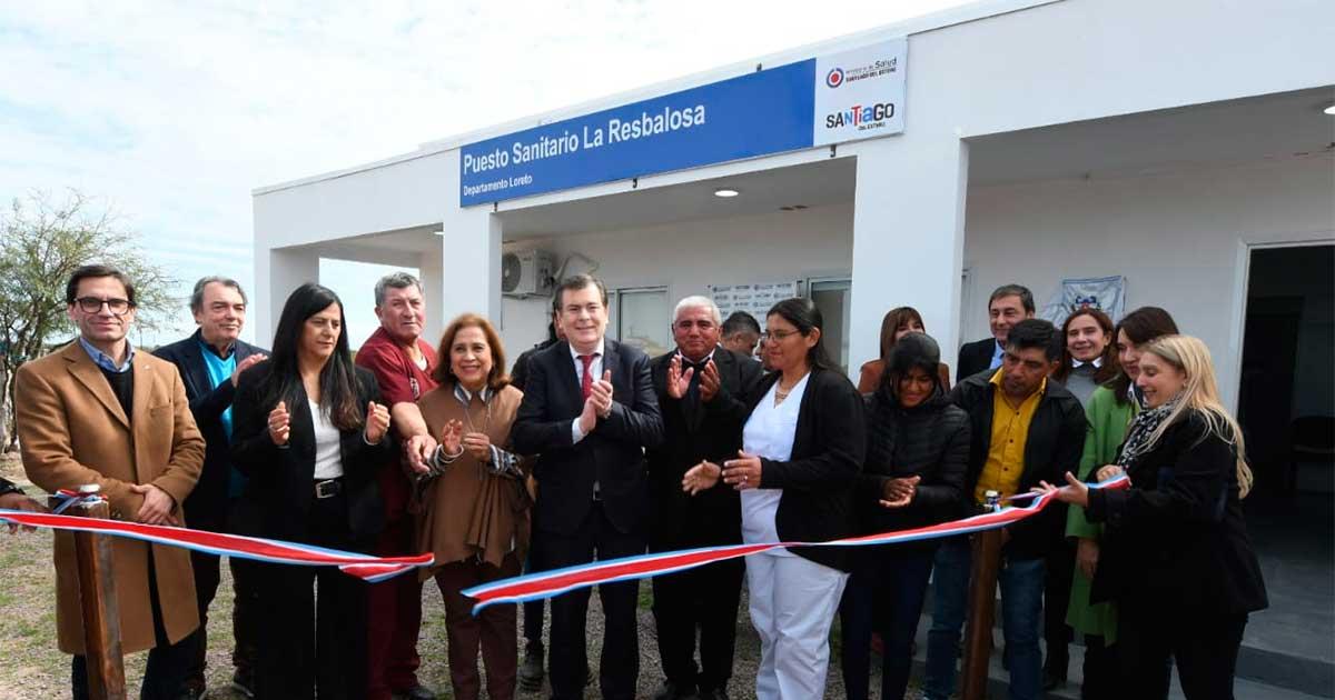 Autoridades locales también estuvieron en el acto de inauguración