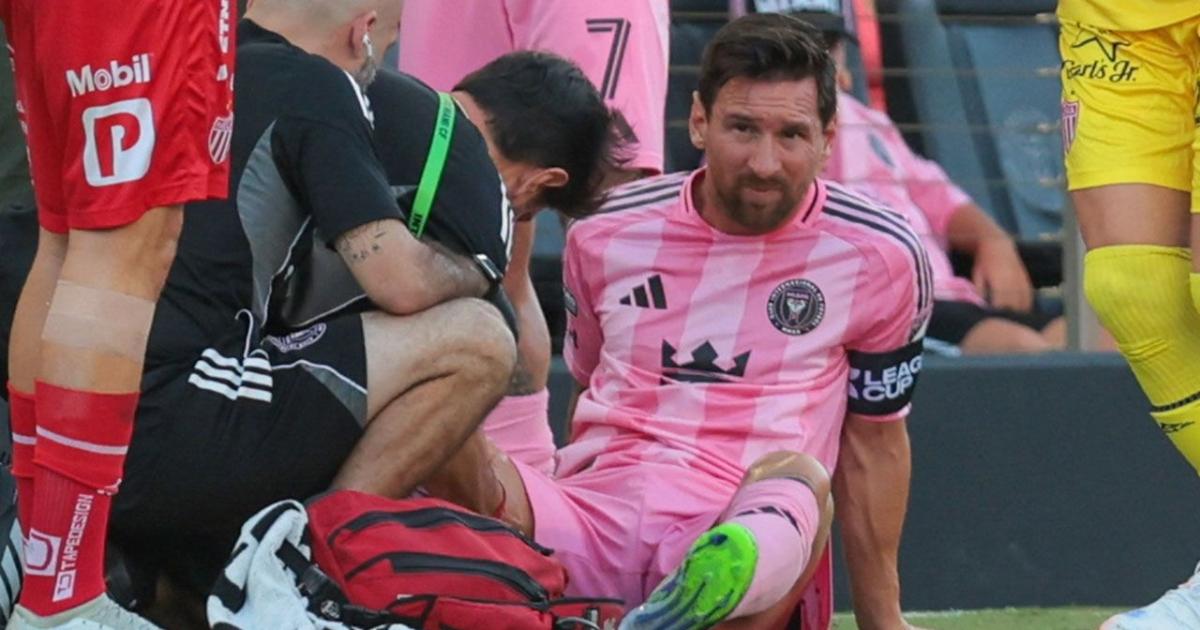 Messi lesionado- llega a los ltimos partidos de Eliminatorias con Argentina