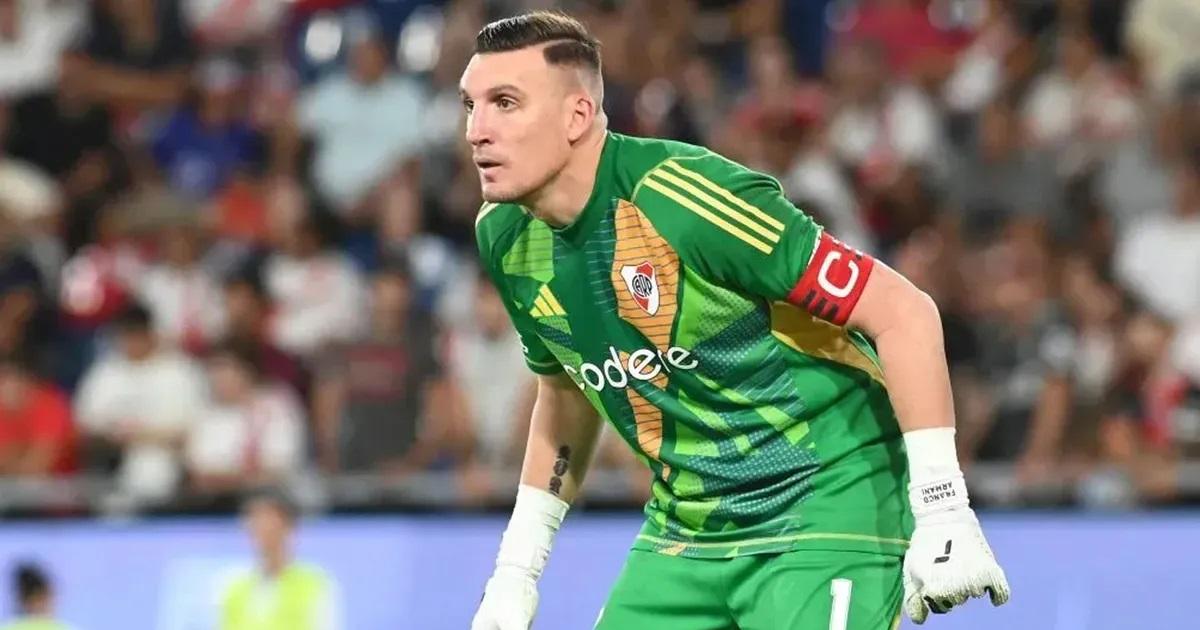 Franco Armani busca otra marca histórica con el arco de River