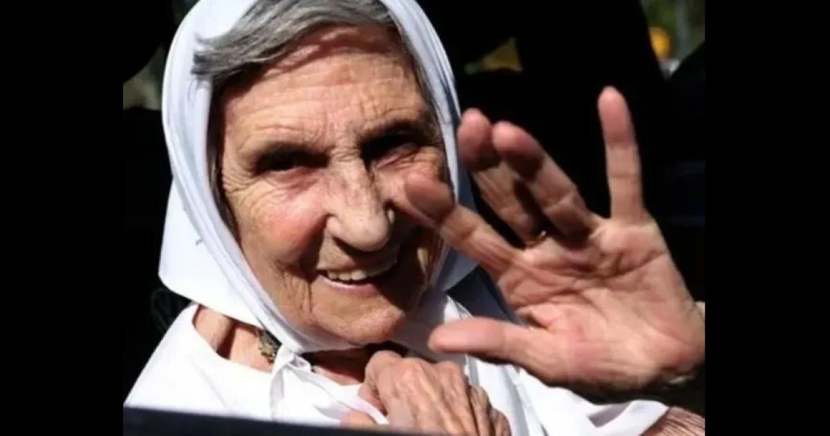 Hondo pesar por la muerte de Loliacuten Rigoni la Madre de Plaza de Mayo que vivioacute 100 antildeos