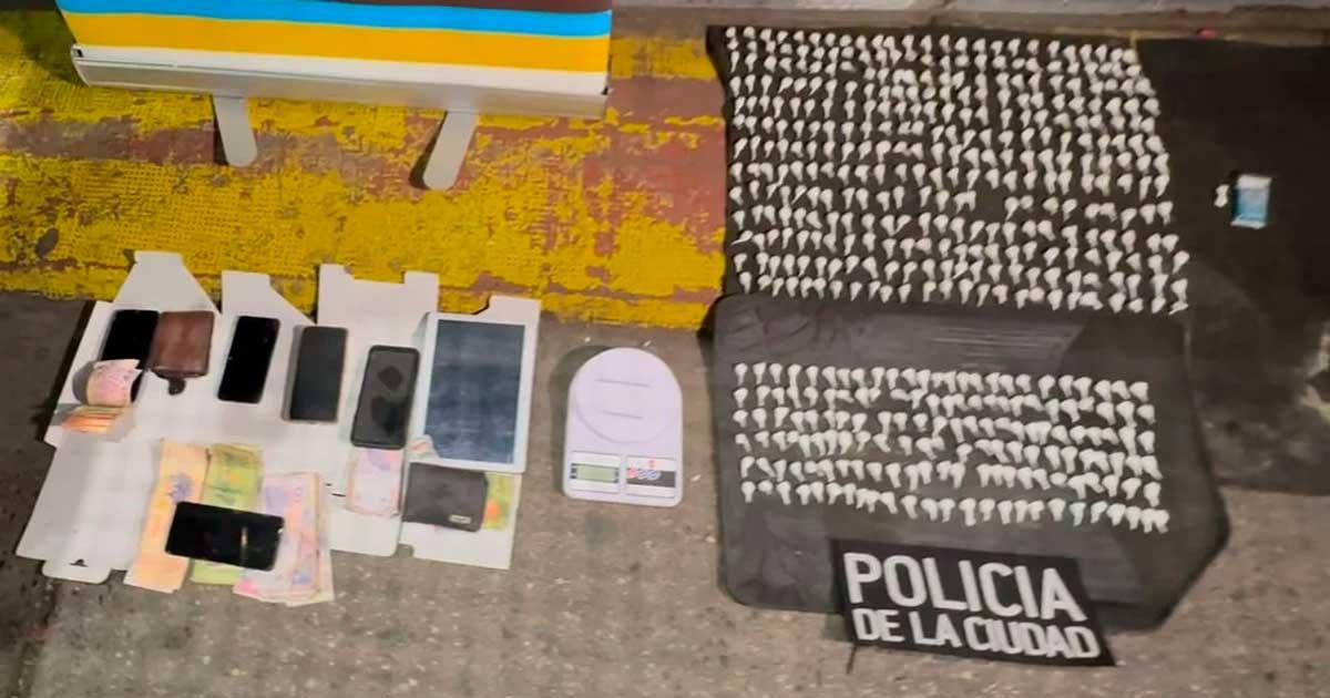 La policía realizó importantes secuestros en el operativo