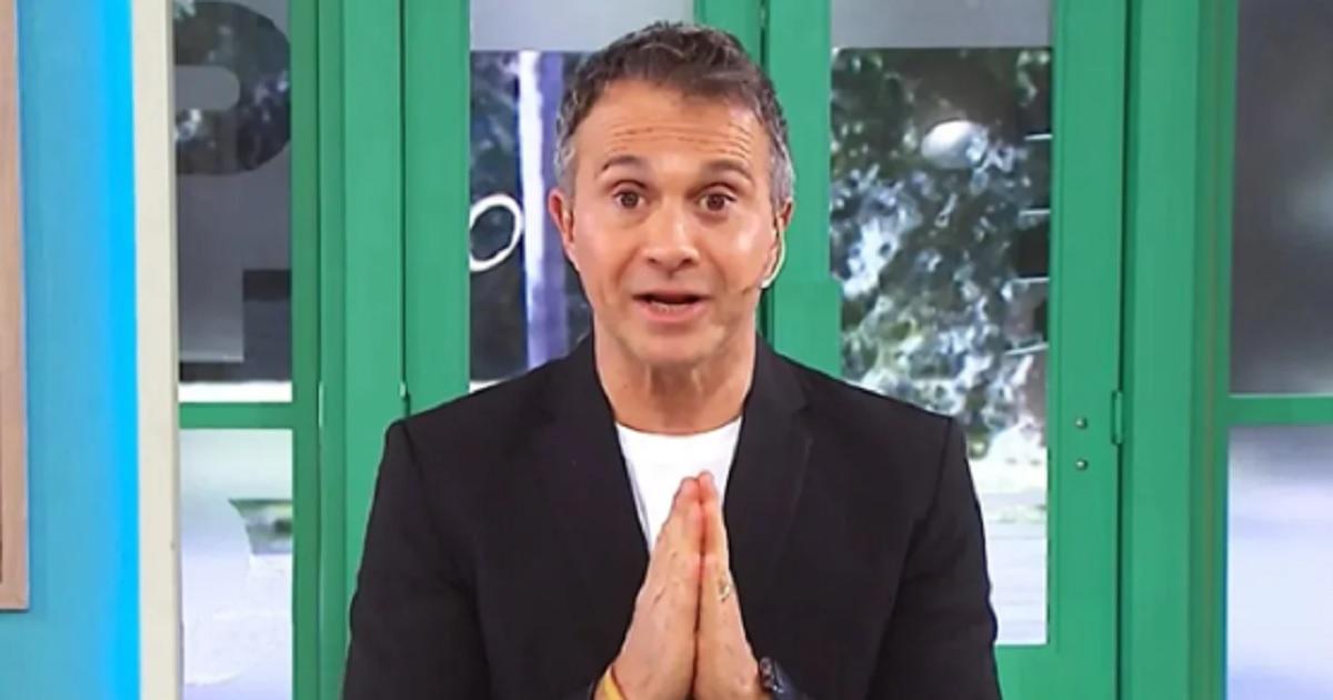 Sergio Lapeguumle volvioacute a su programa y habloacute sobre el susto que vivioacute al aire