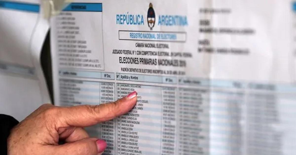 Cambios en el padroacuten electoral- los votantes fueron reasignados a nuevas escuelas