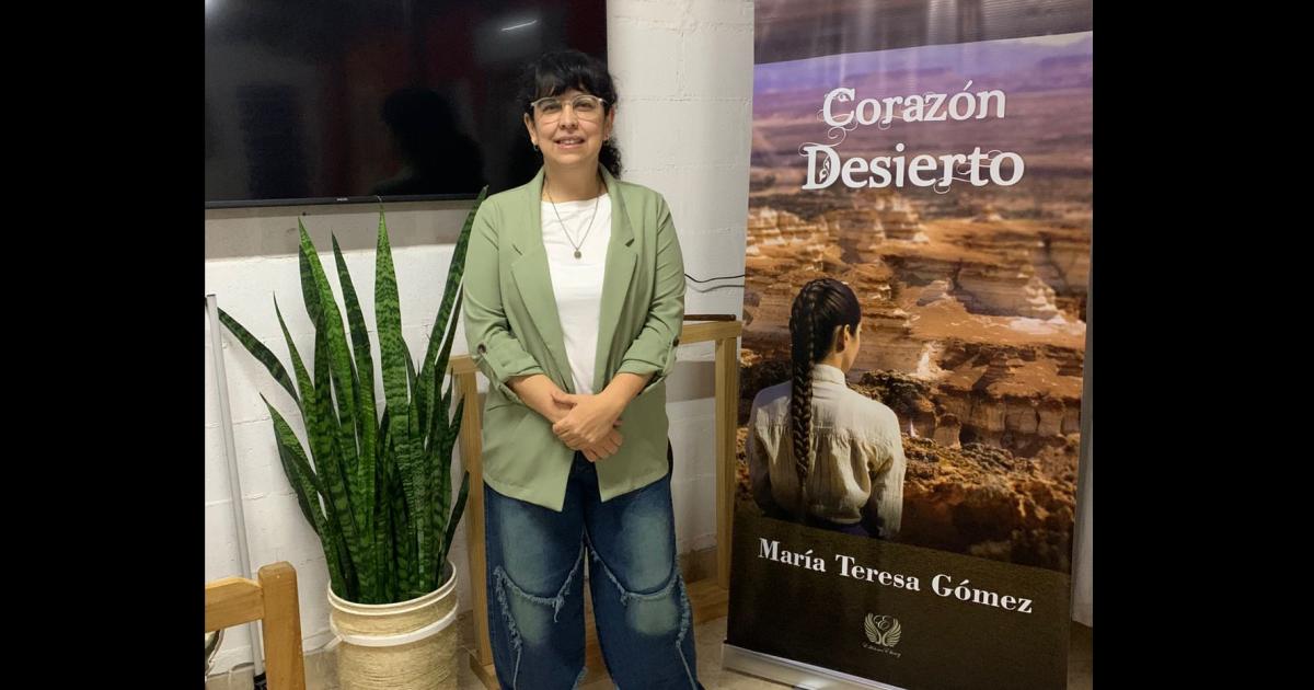 Presentarn la novela Corazón Desierto de María Teresa Gómez