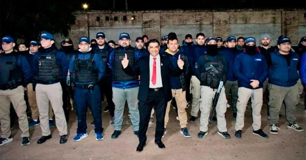 Loto agradeció el acompañamiento de los efectivos durante su gestión