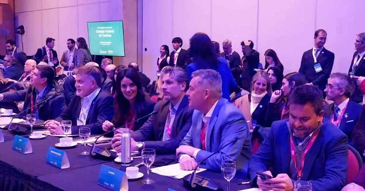 Nelson Bravo estuvo en la reunión del Consejo Federal de Turismo