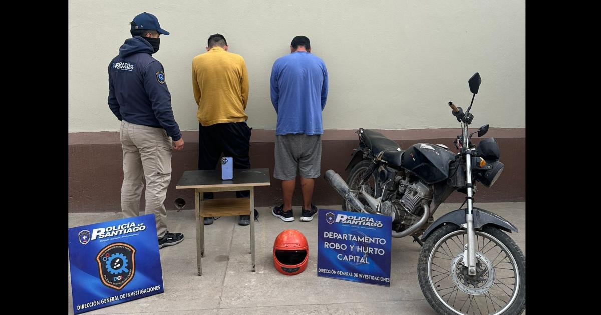 Cayeron dos motochorros por un violento arrebato en pleno centro- robaron un iPhone y 400000