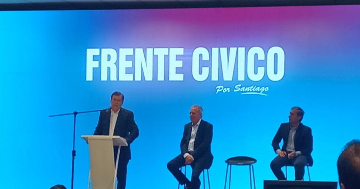 El gobernador Zamora respaldoacute la dupla Suaacuterez-Neder- Seguiremos trabajando por Santiago por encima de cualquier banderiacutea partidaria