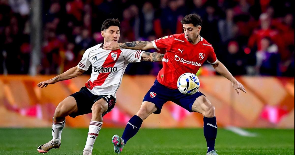 Independiente y River empataron en Avellaneda con un brillante Armani