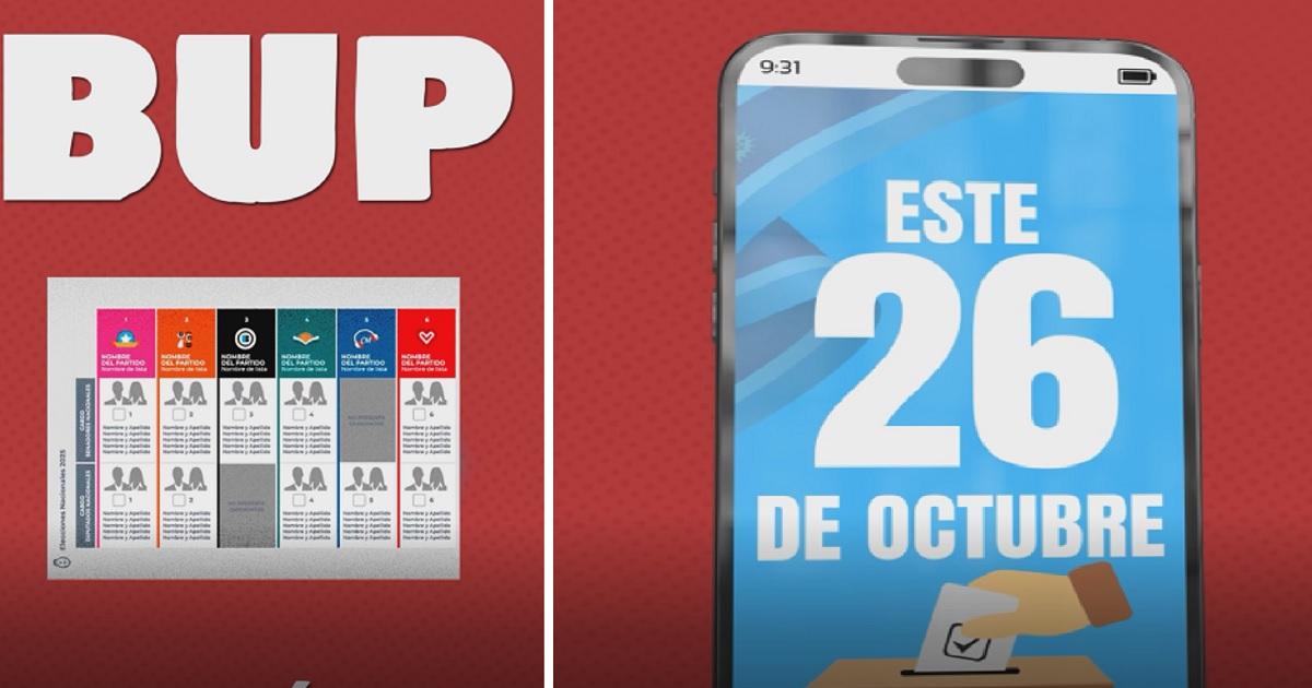 Difunden instructivo oficial sobre coacutemo votar el 26 de octubre en Santiago del Estero