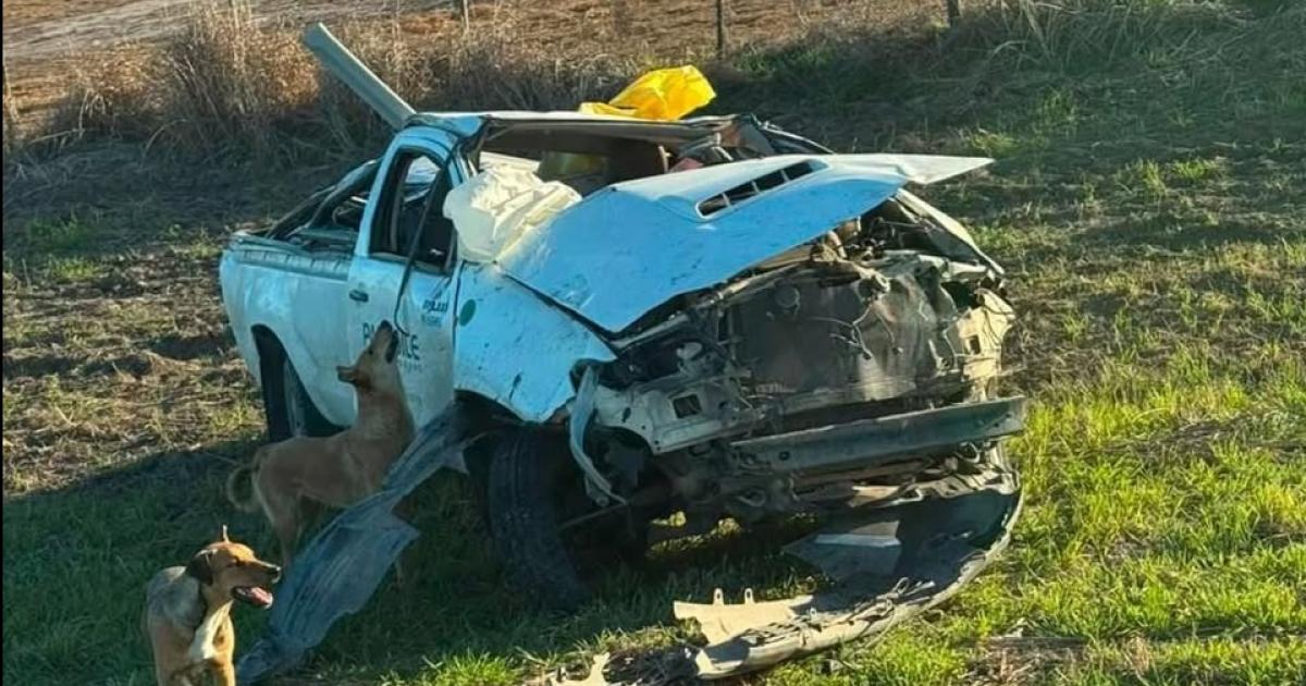 Ingeniero santiaguentildeo murioacute al volcar con su camioneta en Santa Fe
