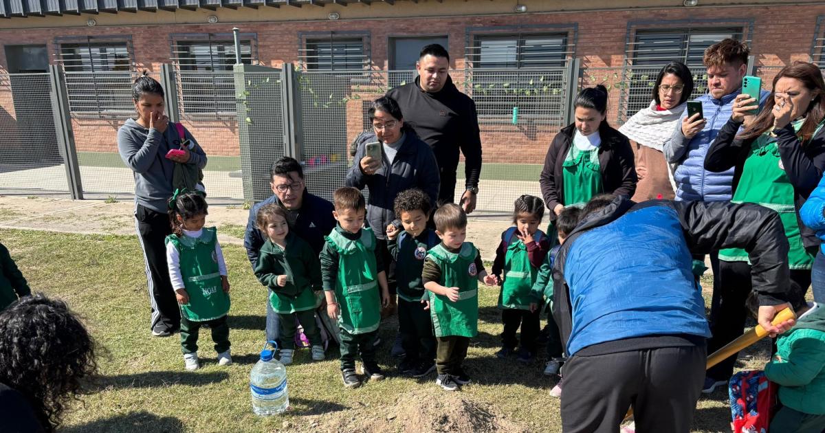 Hubo plantación de rboles en la Semana de las Ciencias Forestales