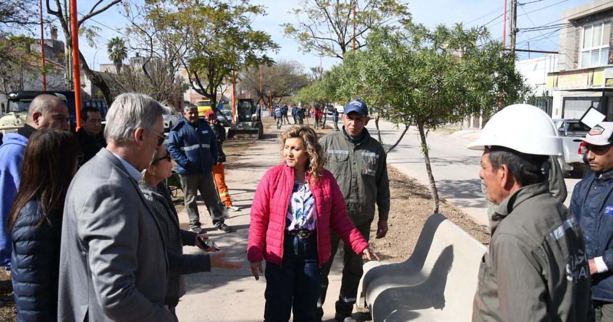 Remodelación y mejoras en el paseo de la avenida Colón