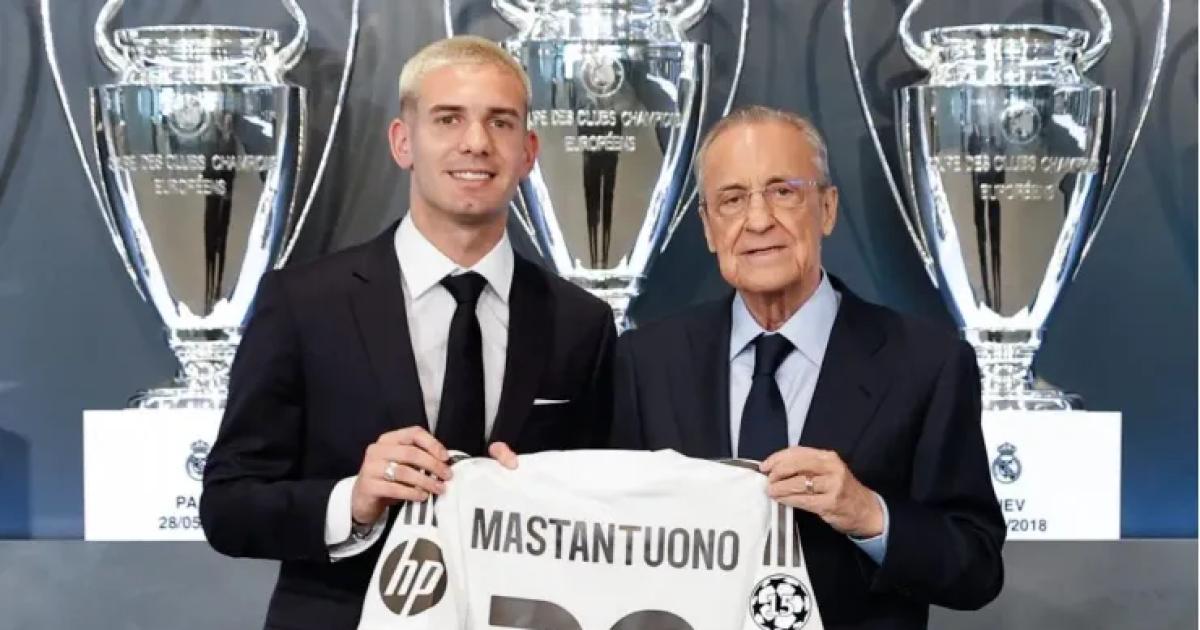 EMOTIVO  Franco Mastantuono fue presentado oficialmente en el Real Madrid- Voy a dejar la vida por esta camiseta