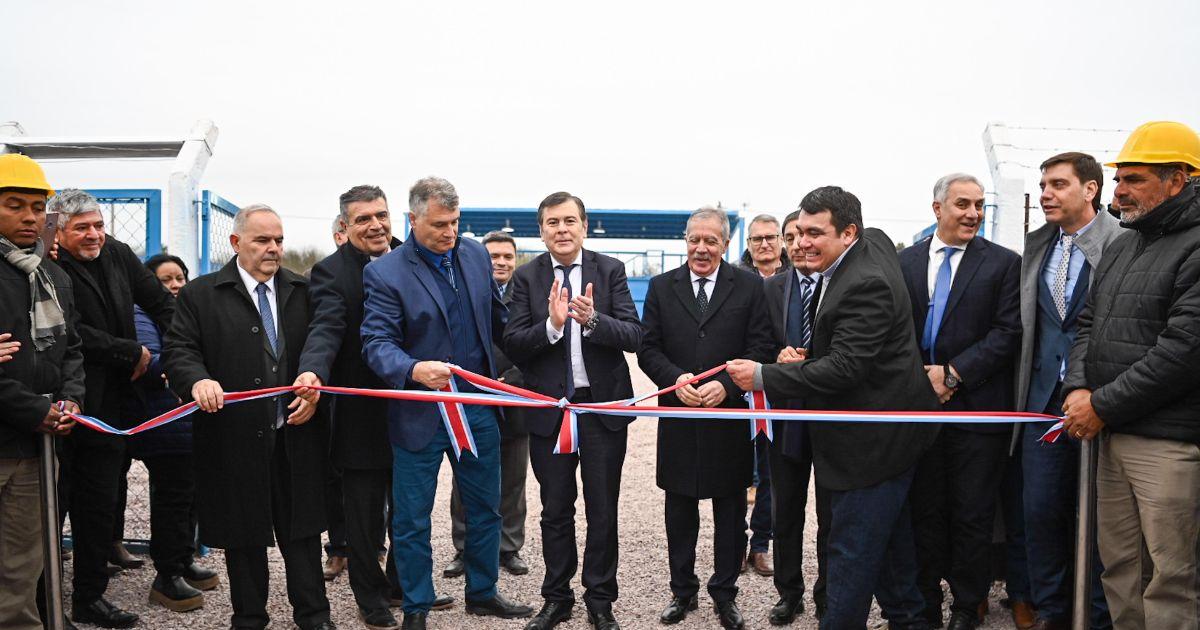 El gobernador Zamora inauguró obras en el departamento Río Hondo