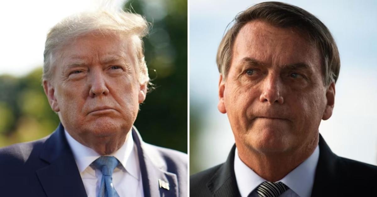 Trump defiende a Bolsonaro y critica el juicio por presunto intento de golpe en Brasil