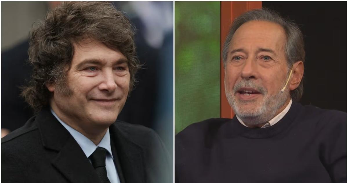 Javier Milei defendioacute a Guillermo Francella y elogioacute su peliacutecula Homo Argentum 