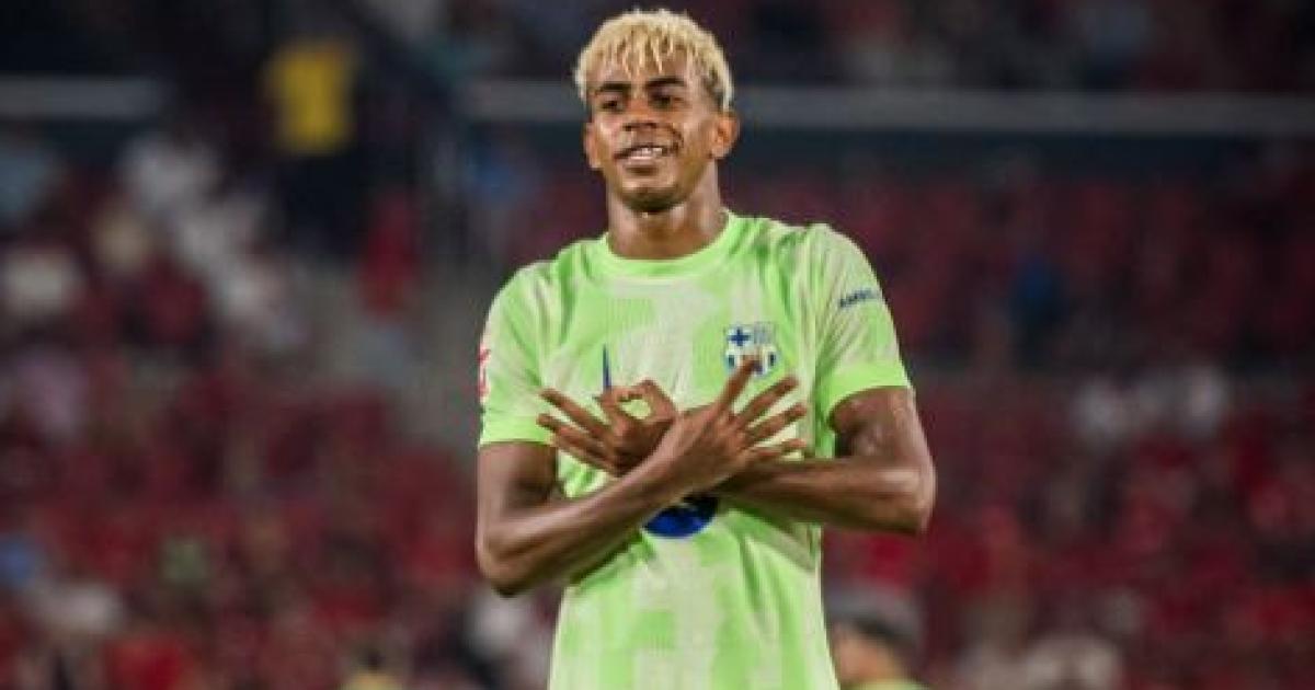 Lamine Yamal decoroacute la victoria con un golazo