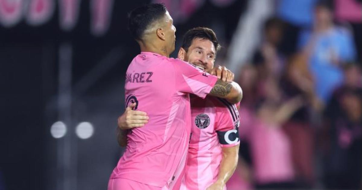 Messi convirtioacute un golazo y dio una asistencia de taco