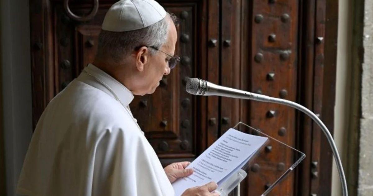El papa León XIV hizo un llamado a la paz (Foto- Vatican News)