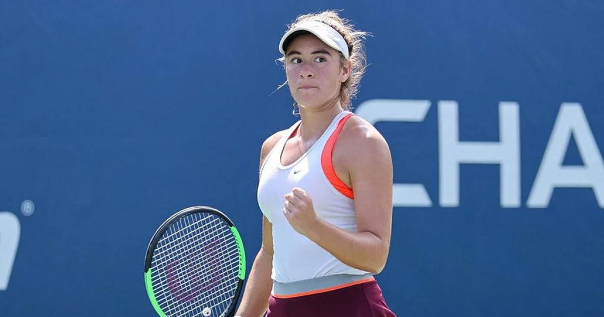 Solana Sierra remontoacute y sumoacute una gran victoria