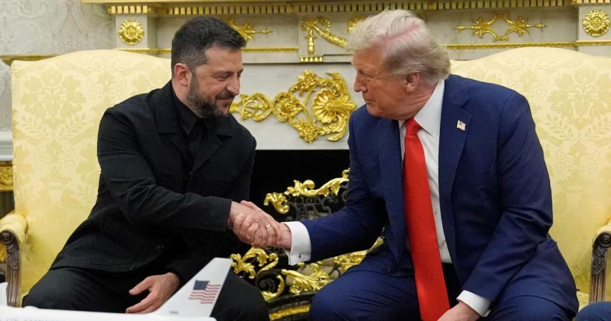 Cumbre en la Casa Blanca- Trump y Zelenski buscan un camino hacia la paz