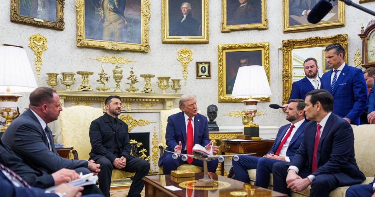 iquestQueacute pasoacute en la reunioacuten de Trump Zelensky y liacutederes europeos en la Casa Blanca