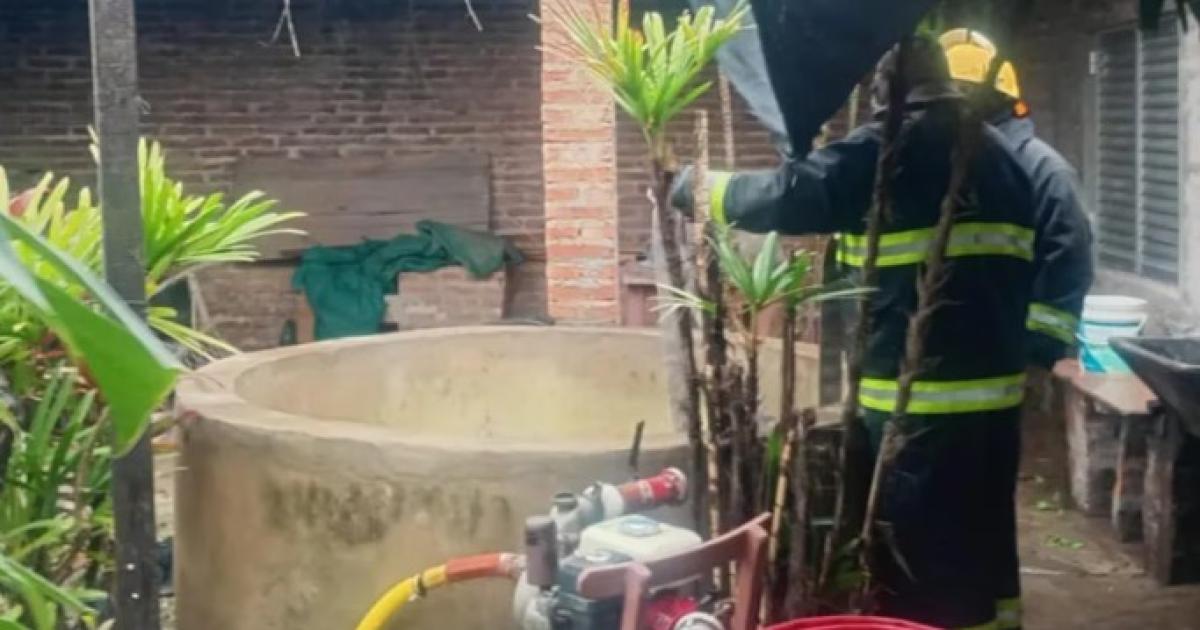 Lugar donde encontraron el cuerpo de la mujer (Foto- Gentileza Chaco)