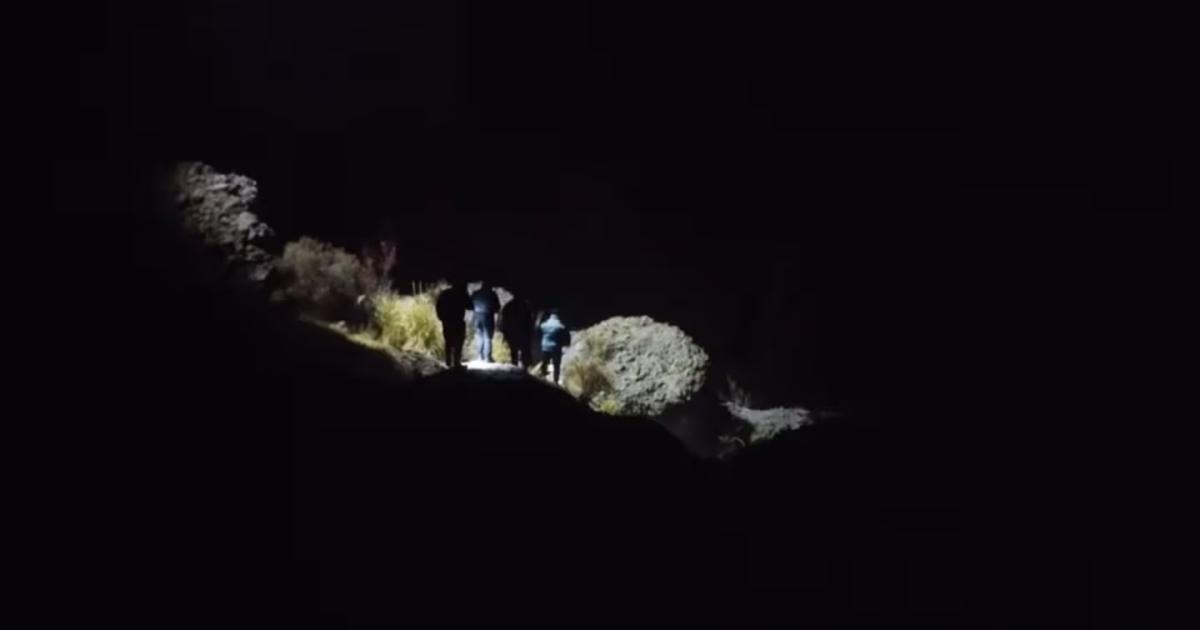 Macabro hallazgo- una pareja salió a caminar y encontró huesos humanos semienterrados (Foto- Los Andes)