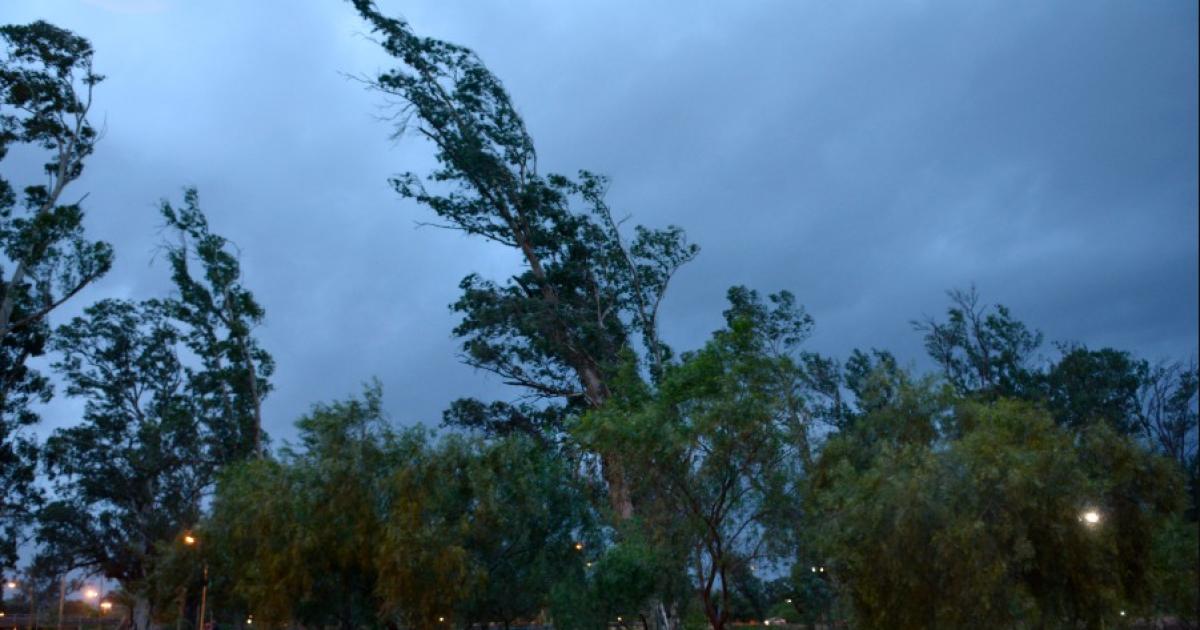 Hasta cundo estar el viento en Santiago del Estero (Foto- Archivo  El Liberal)