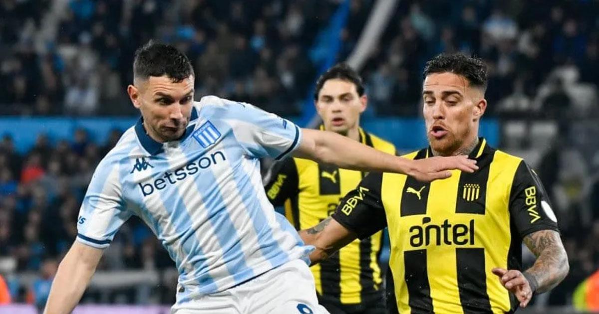 Eacutepica y agoacutenica victoria de Racing ante Pentildearol