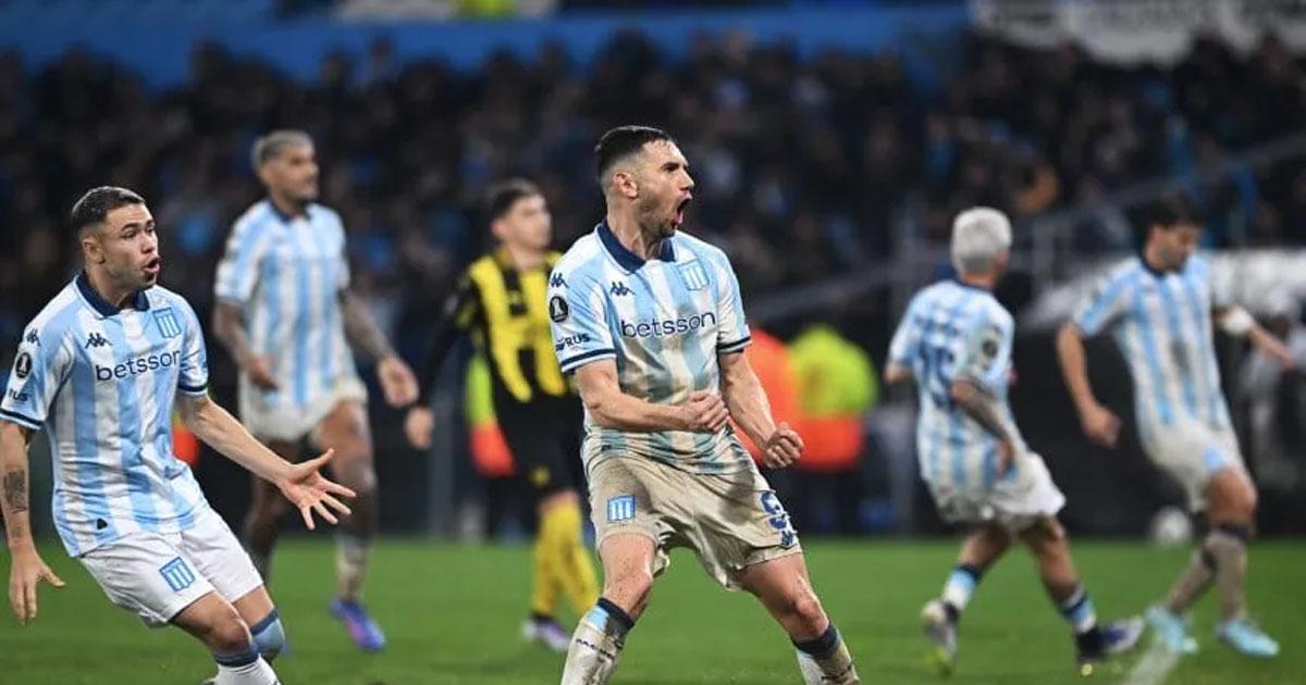 Eacutepica y agoacutenica victoria de Racing ante Pentildearol