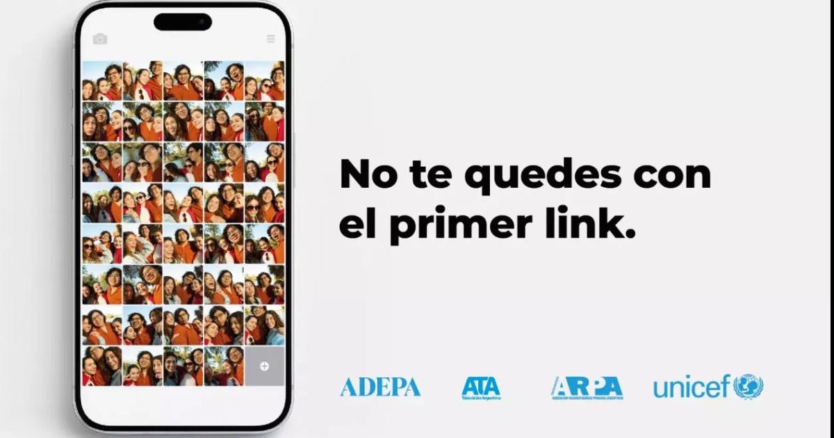 UNICEF ATA ARPA y ADEPA lanzaron una campantildea para frenar la desinformacioacuten entre adolescentes